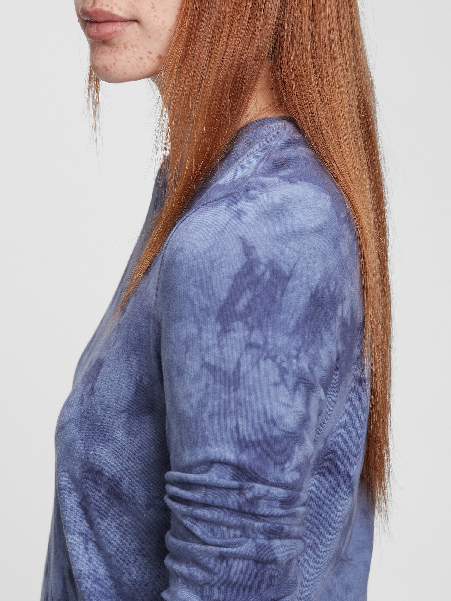 Tie-Dye Shrunken T-Shirt