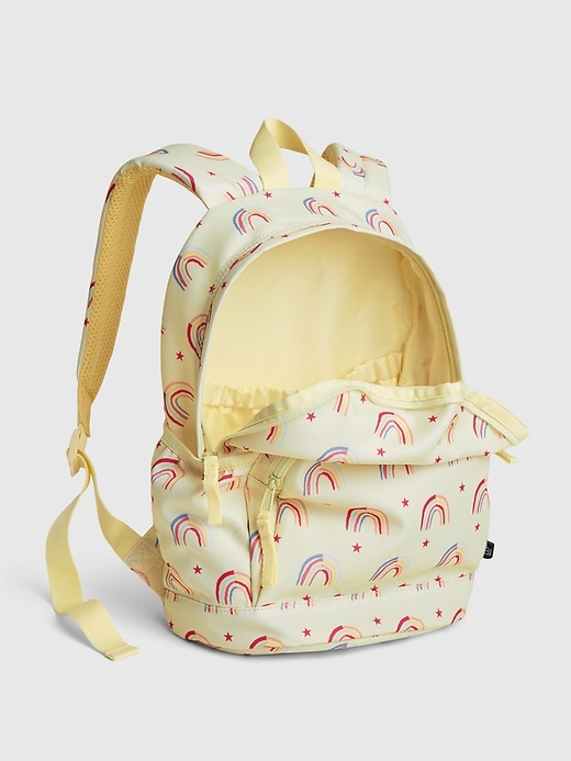 Image number 2 showing, Kids Recycled Rainbow Graphic Junior Backpack
