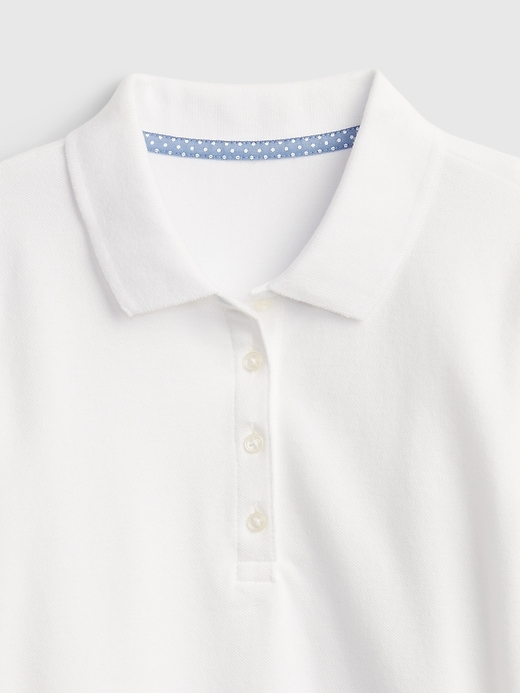 Image number 3 showing, Kids Cotton Uniform Polo Shirt