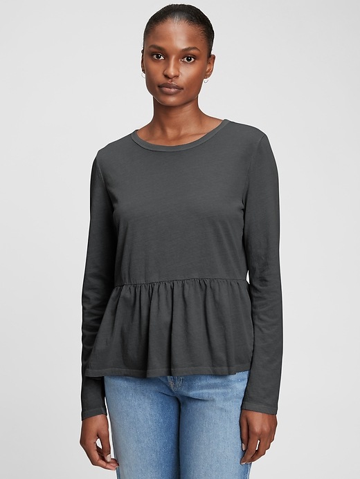 gap peplum top