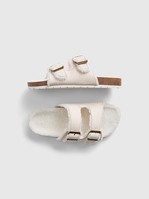 Image number 1 showing, Kids Sherpa Sandals