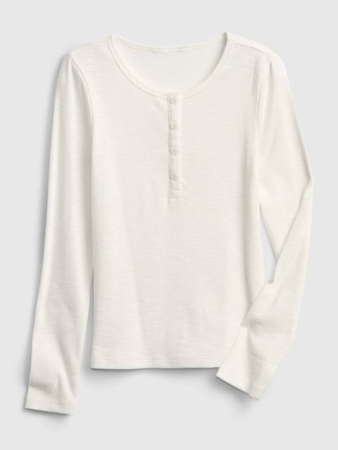 Kids Rib Henley