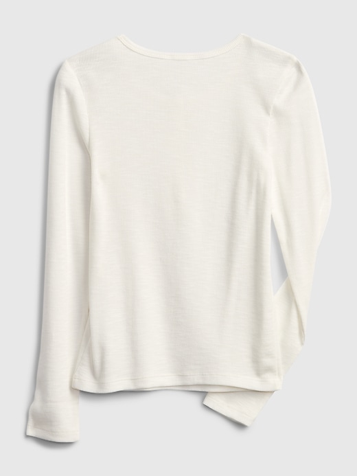 Image number 2 showing, Kids Rib Henley