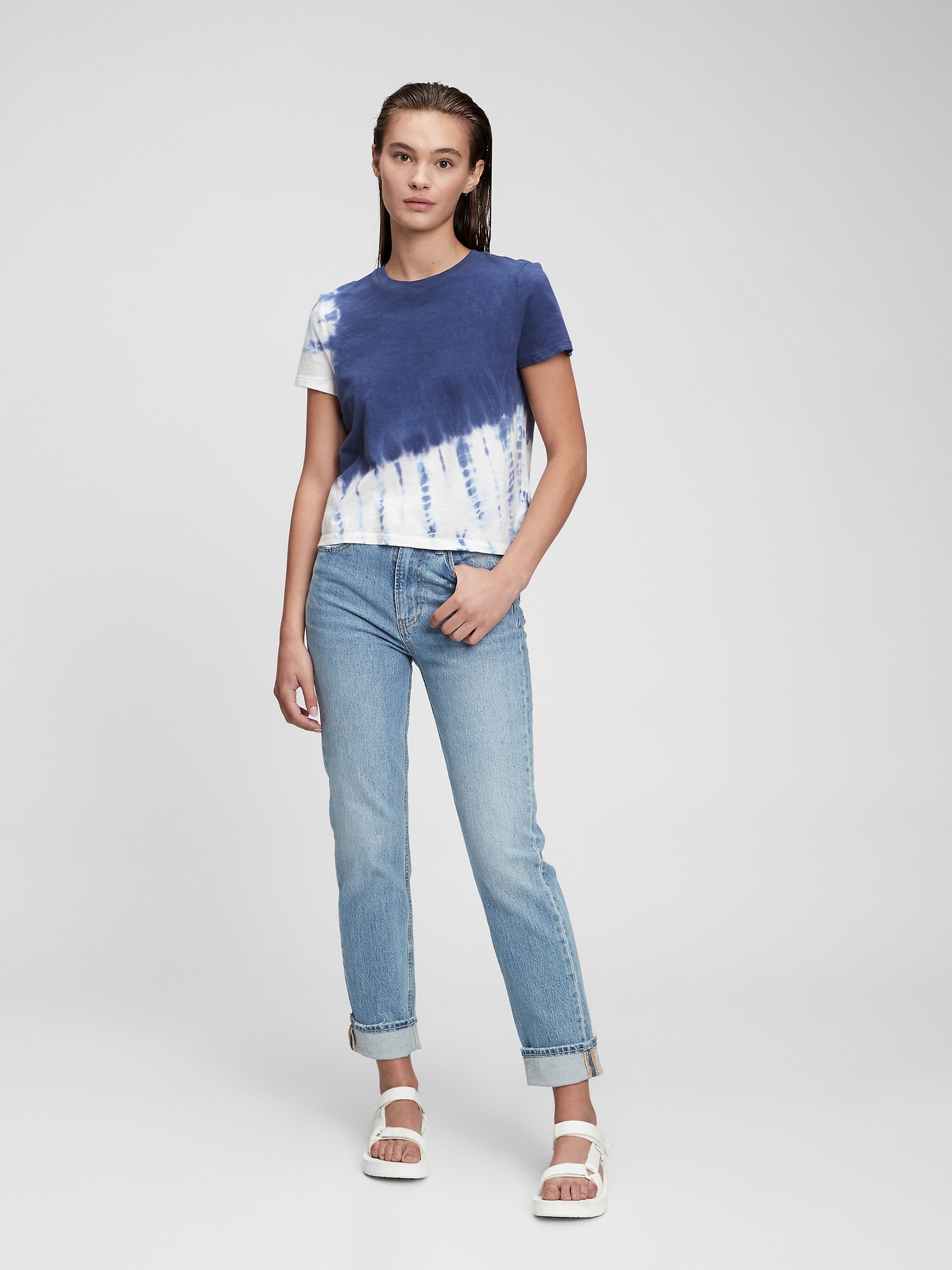 Graphic Shrunken T-Shirt