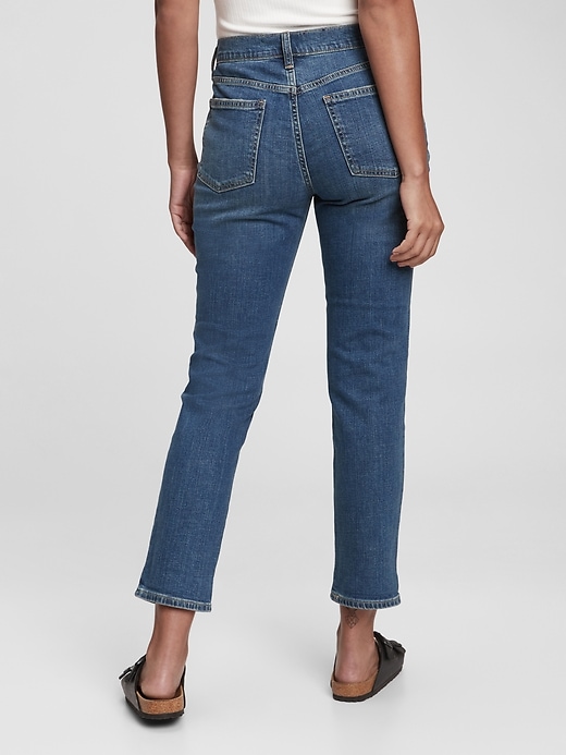 Image number 2 showing, Mid Rise Girlfriend Jeans With Washwell&#153