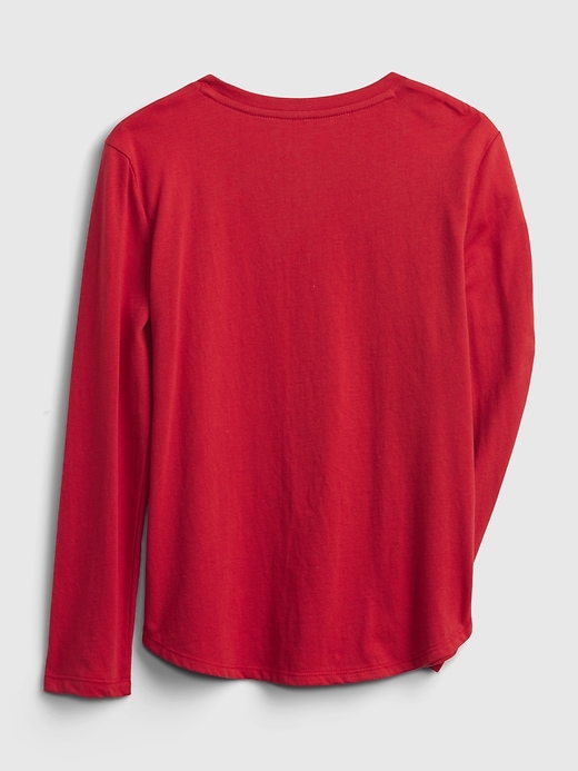 Image number 2 showing, Kids Organic Cotton Interactive Graphic T-Shirt