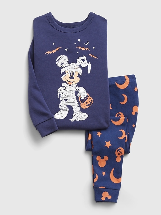 Image number 1 showing, babyGap &#124 Disney Organic Cotton Mickey Mouse PJ Set