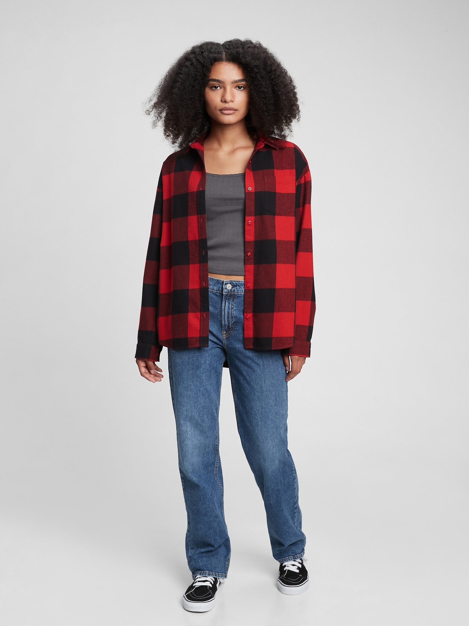 Teen Flannel Shirt | Gap