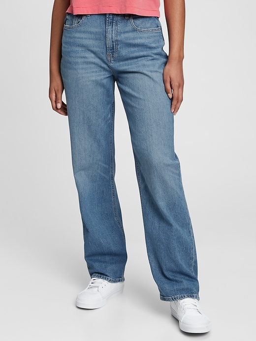 Image number 1 showing, Teen Sky-High Rise '90s Loose Jeans