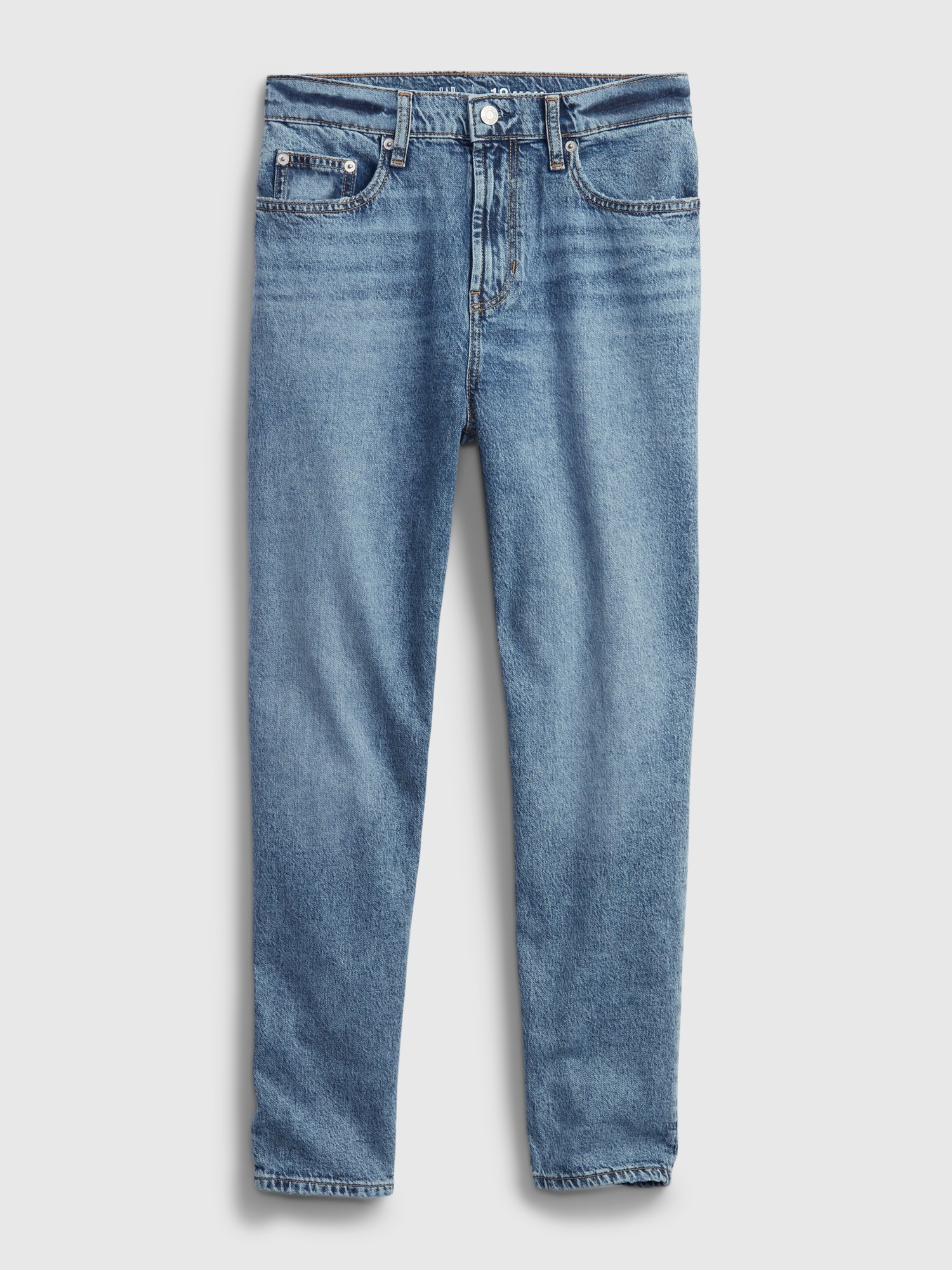 Teen Organic Cotton Sky-High Rise Mom 