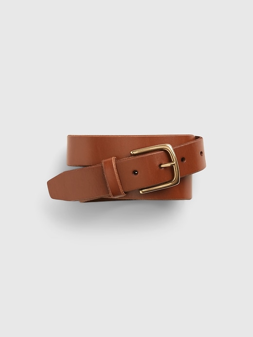 View large product image 1 of 3. Leather Belt