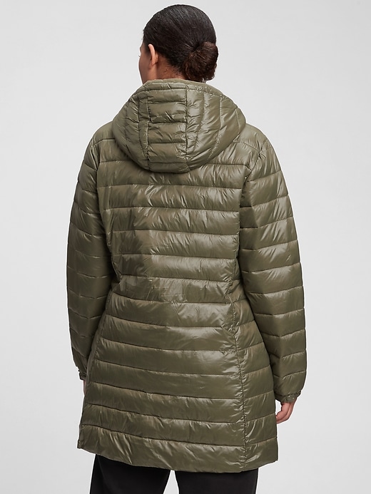 Image number 2 showing, 100% Recycled Nylon Puffer Coat