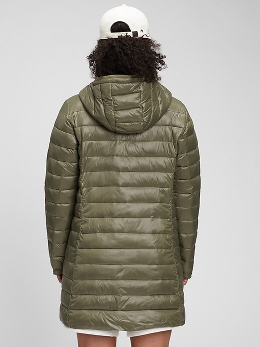 Image number 5 showing, 100% Recycled Nylon Puffer Coat
