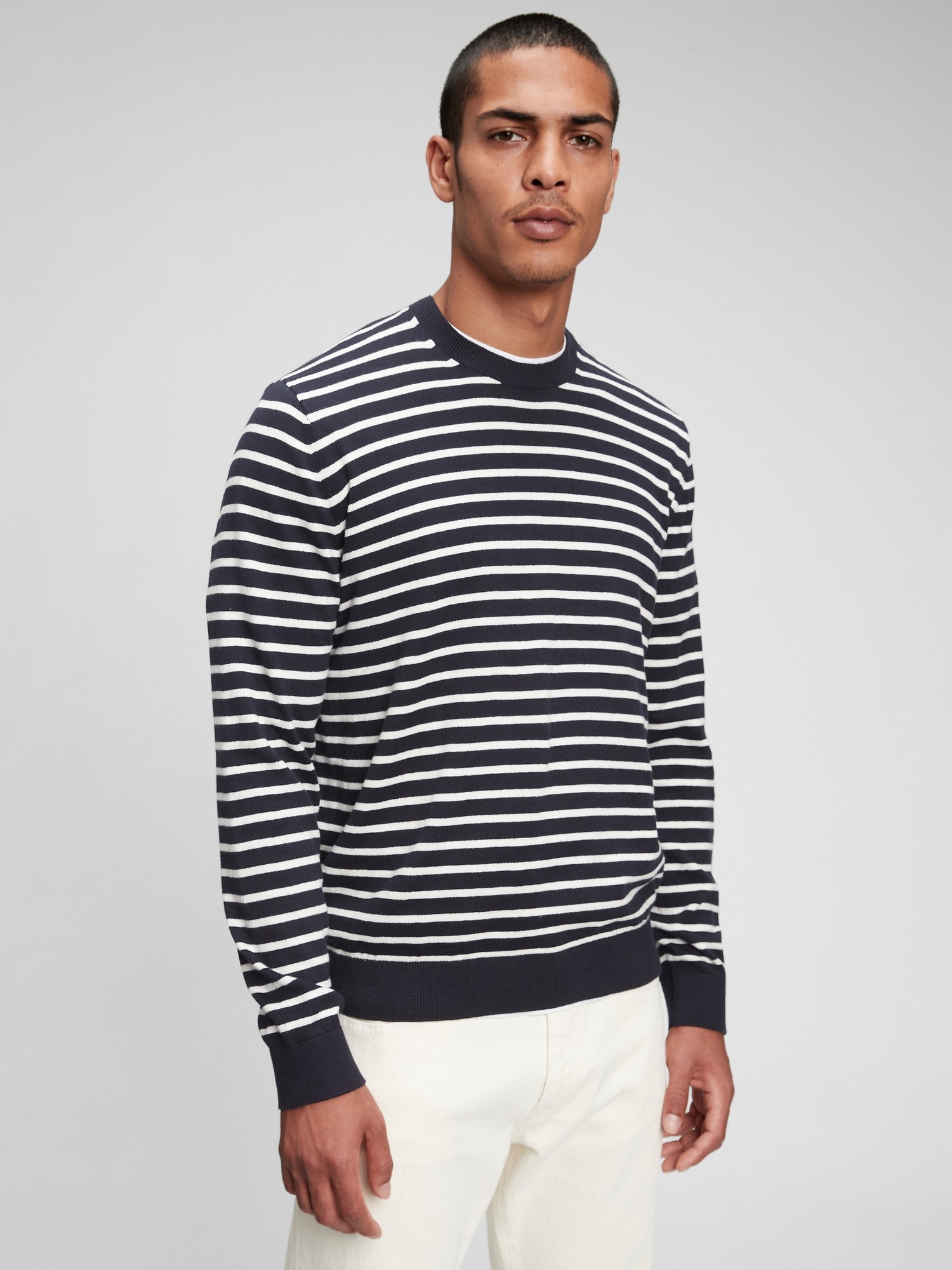 mainstay crewneck sweater gap