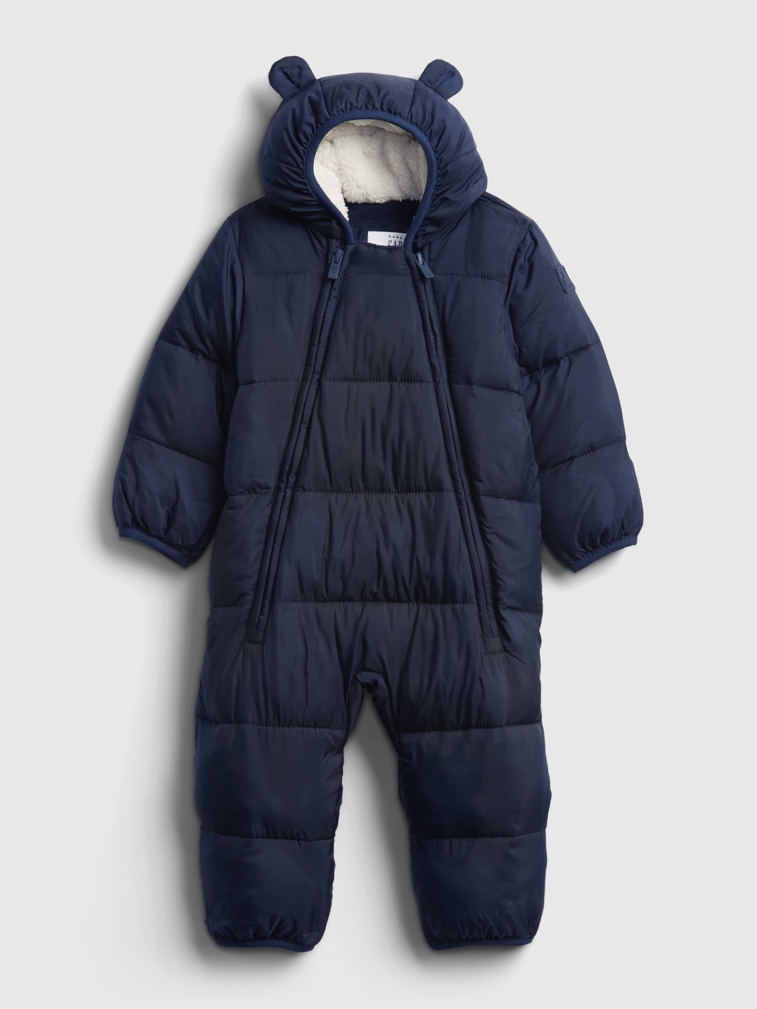Baby 100% Recycled ColdControl Max Puffer One-Piece | Gap