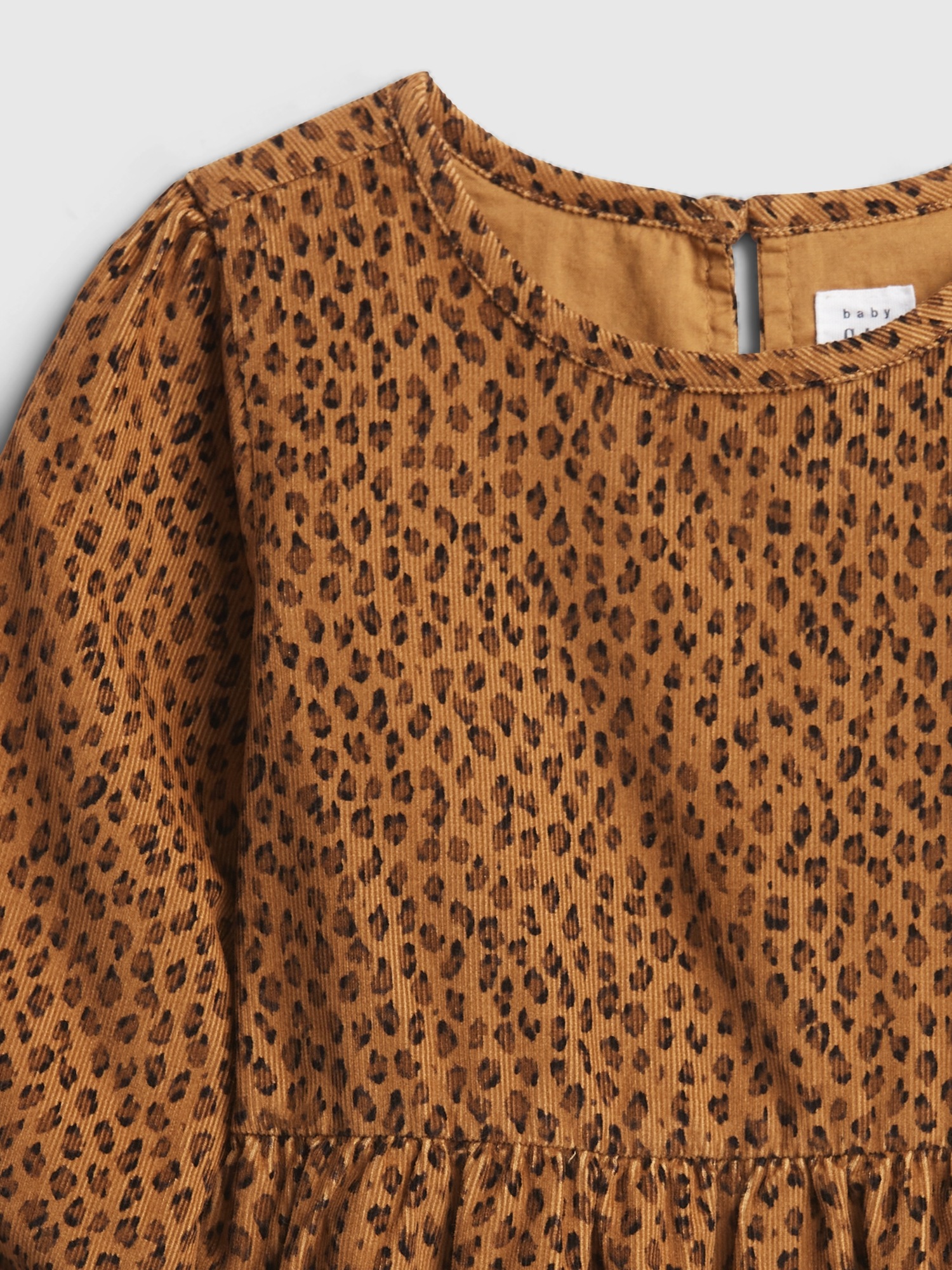 Toddler Corduroy Leopard Dress Gap