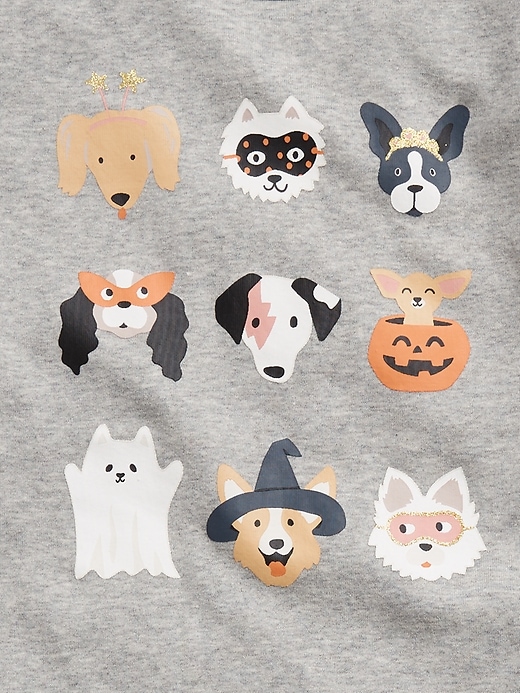 Image number 2 showing, Kids Organic Cotton Dog PJ Set