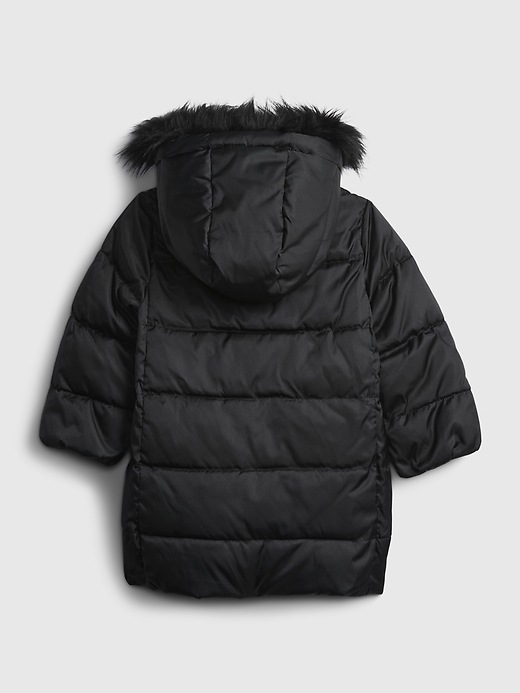 Image number 2 showing, Toddler ColdControl Ultra Max Long Puffer Jacket