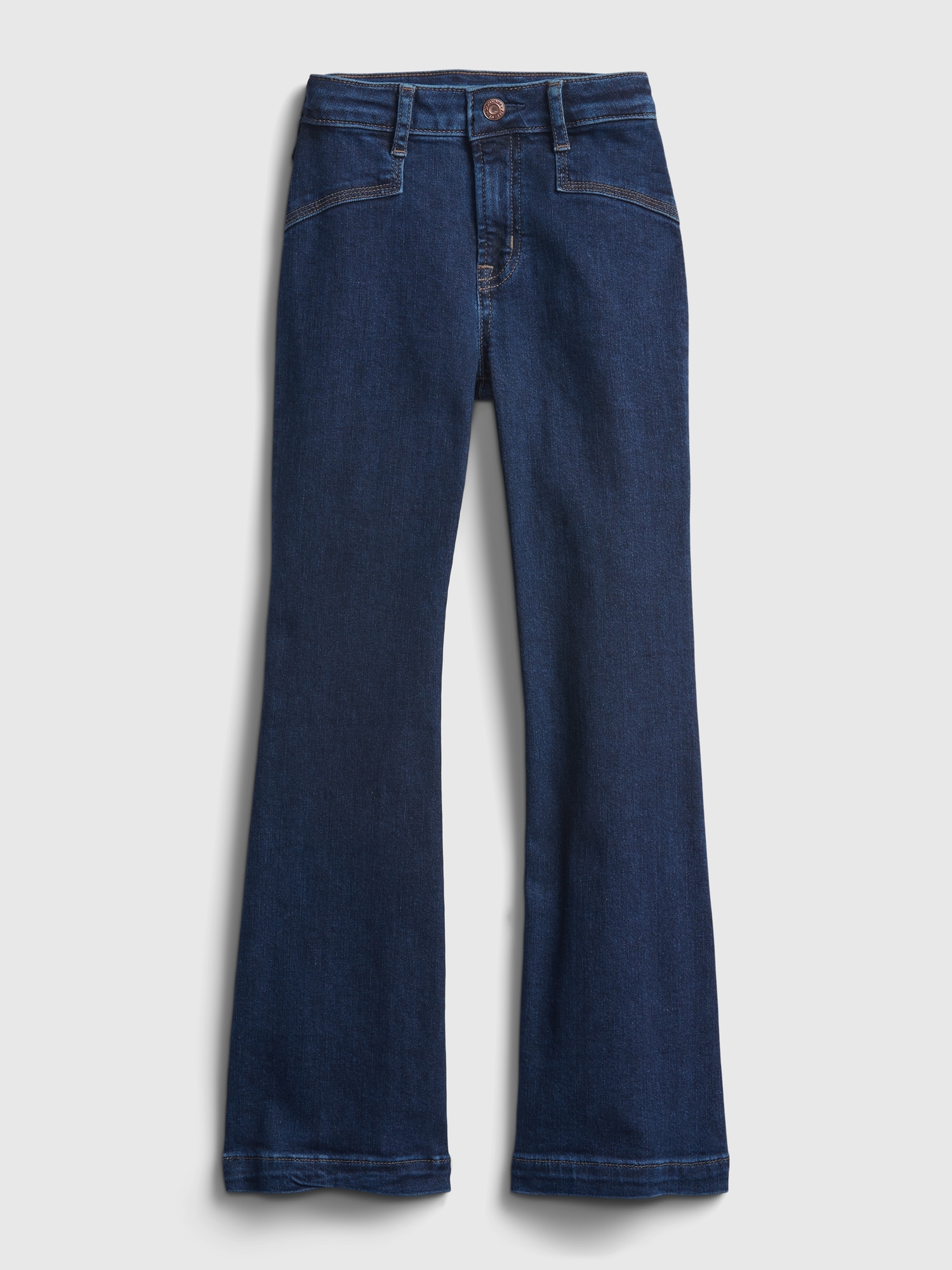 Kids High Rise Flare Jeans with Washwell ™ | Gap