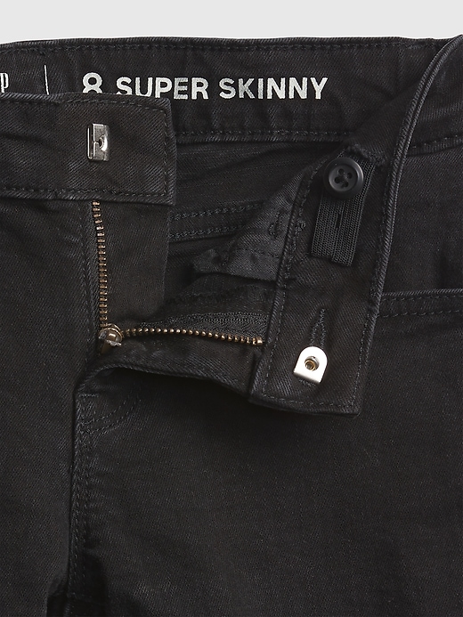 Image number 5 showing, Kids Mid Rise Everyday Super Skinny Jeans
