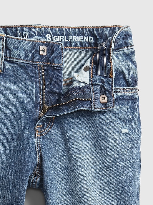 Kids Mid Rise Girlfriend Jeans | Gap