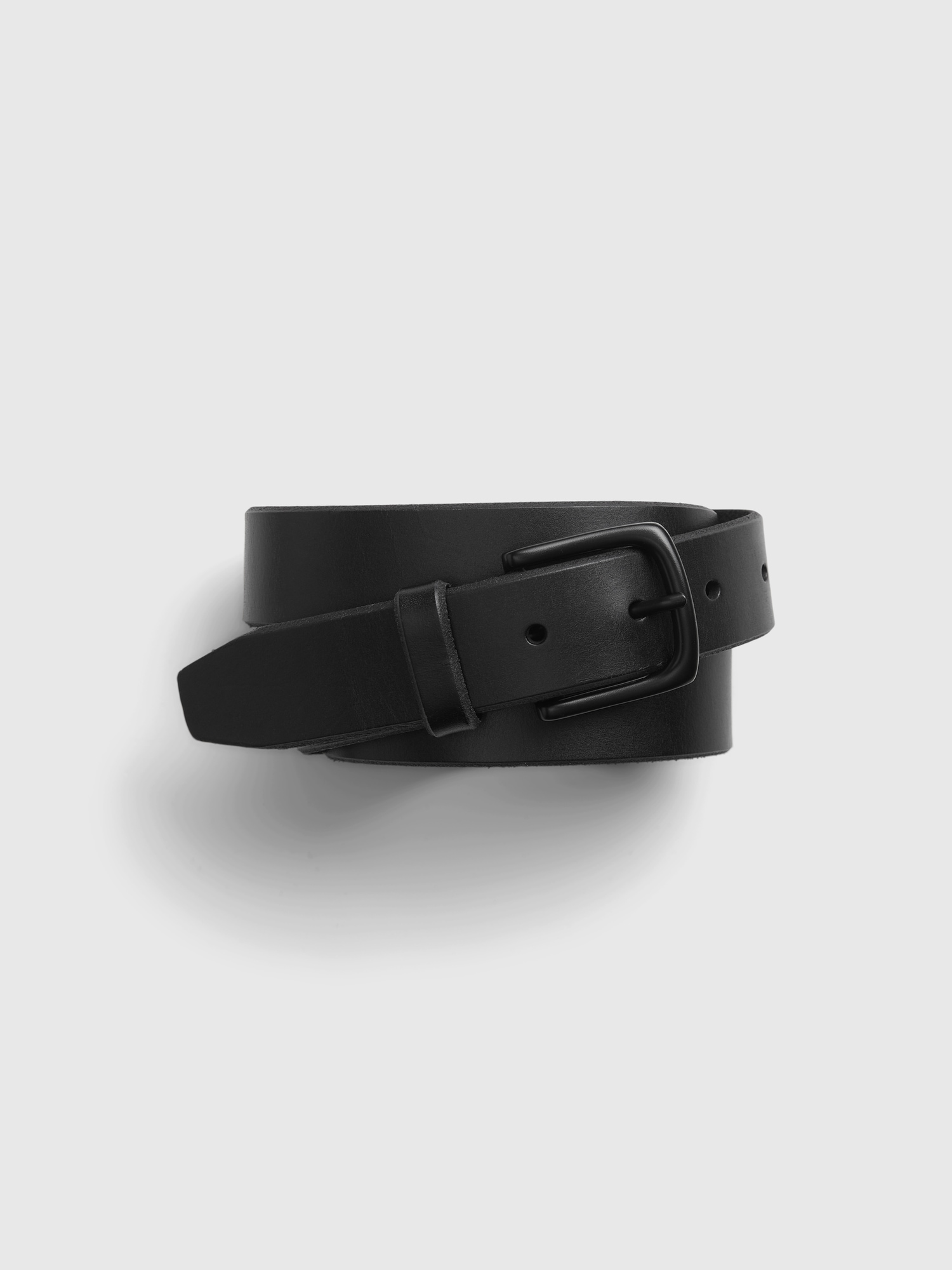 Gap Leather Belt black. 1