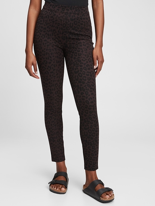 L'image numéro 3 présente Legging taille haute à imprimé