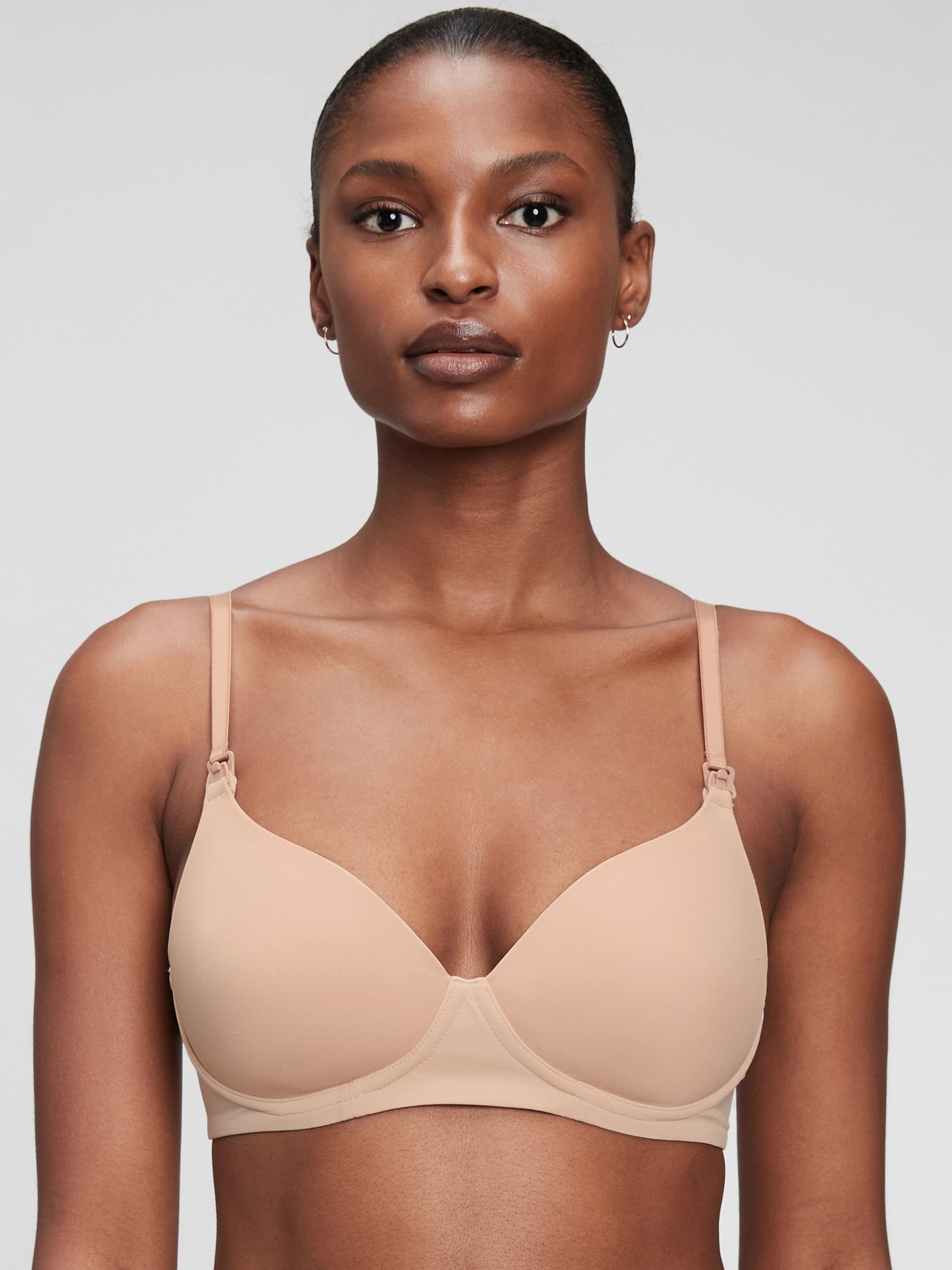 Post-Surgery Bra for Women with Sagging Breasts No Padded Cotton Brasieres Front  Closure Nursing Bras Breathable (Color : Skin, Size : 36/80(BC)) :  : Clothing, Shoes & Accessories