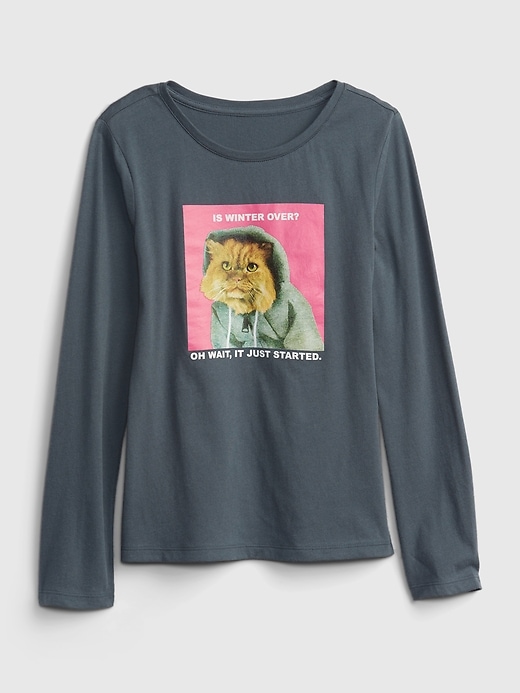 L'image numéro 1 présente T-shirt imprimé 100 % coton biologique pour Enfant