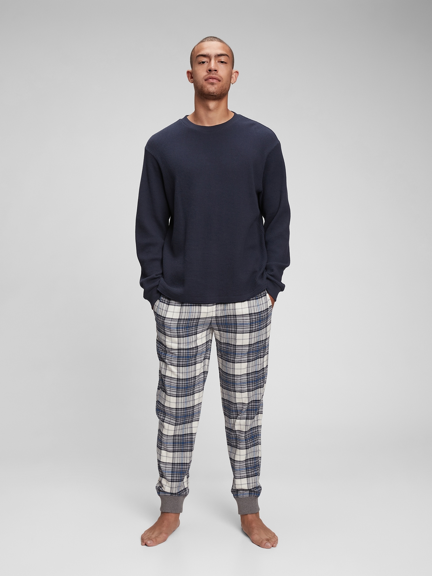 Flannel PJ Joggers Gap