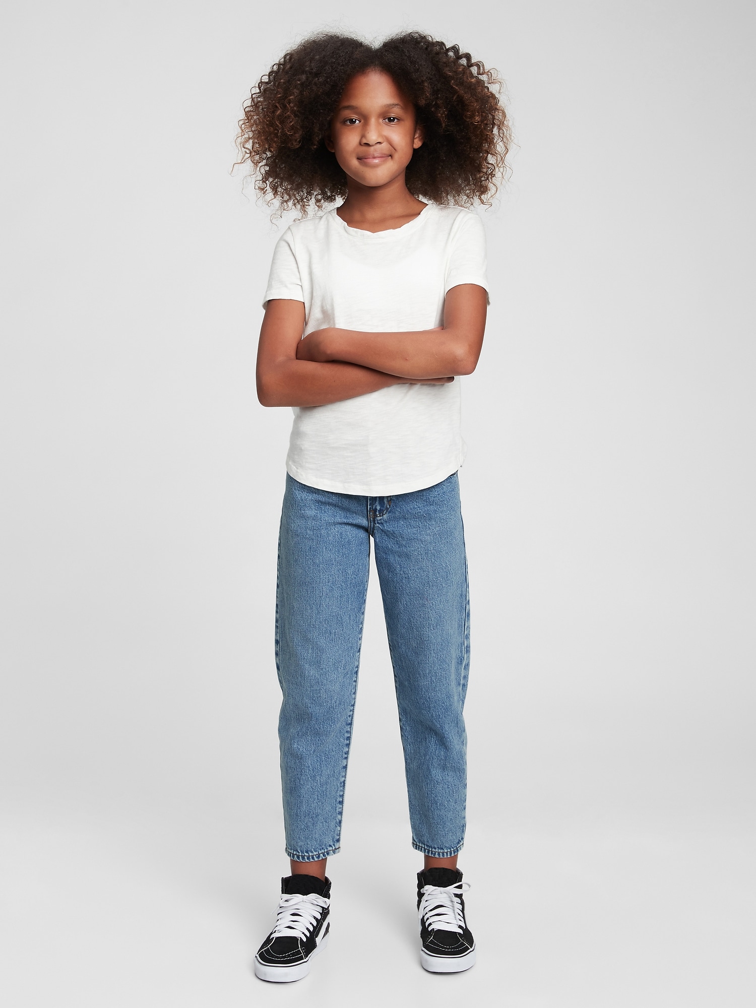 Kids Barrel Jeans with Washwell ™ | Gap