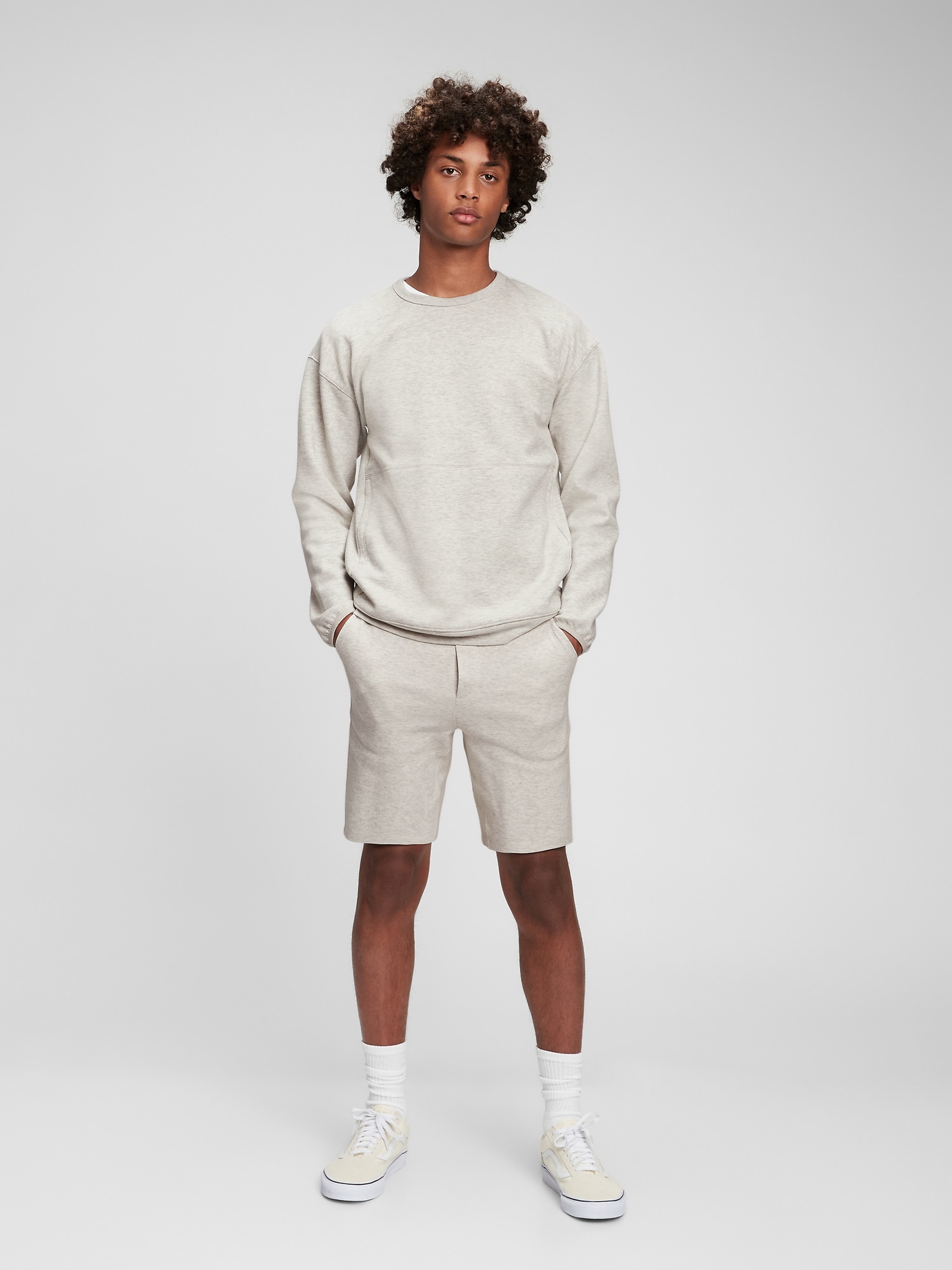 tech crewneck sweatshirt