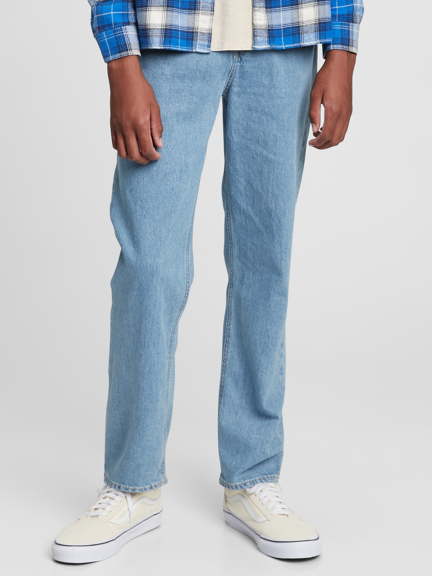 Teen Relaxed Taper Jeans | Gap
