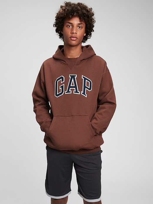 View large product image 2 of 4. Teen Gap Logo Hoodie