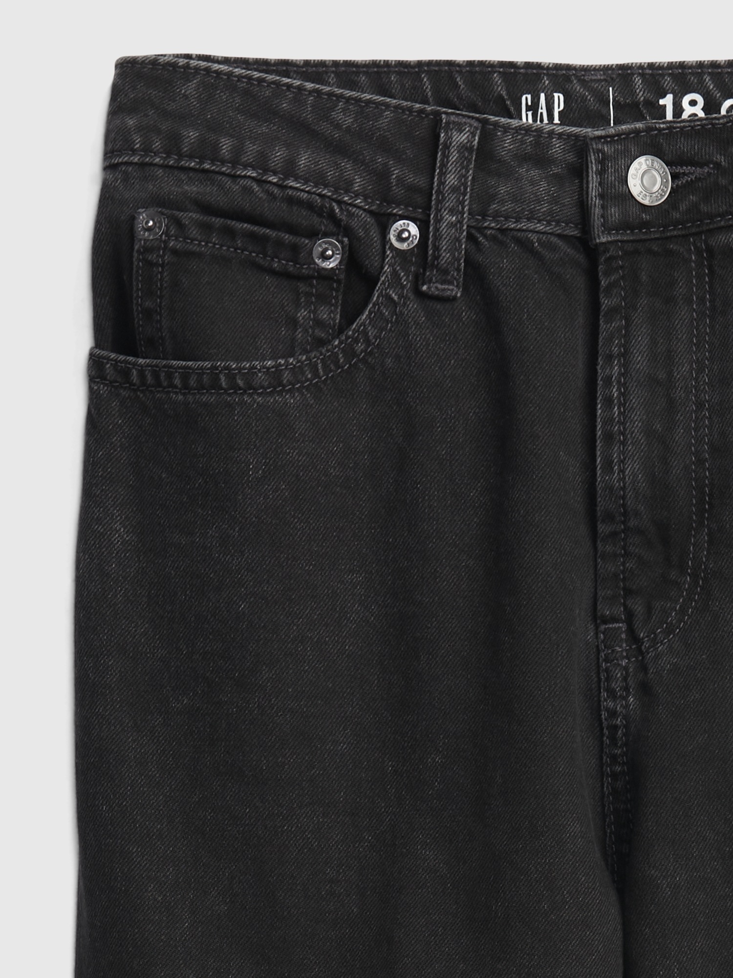 Teen High Rise Girlfriend Jeans with 