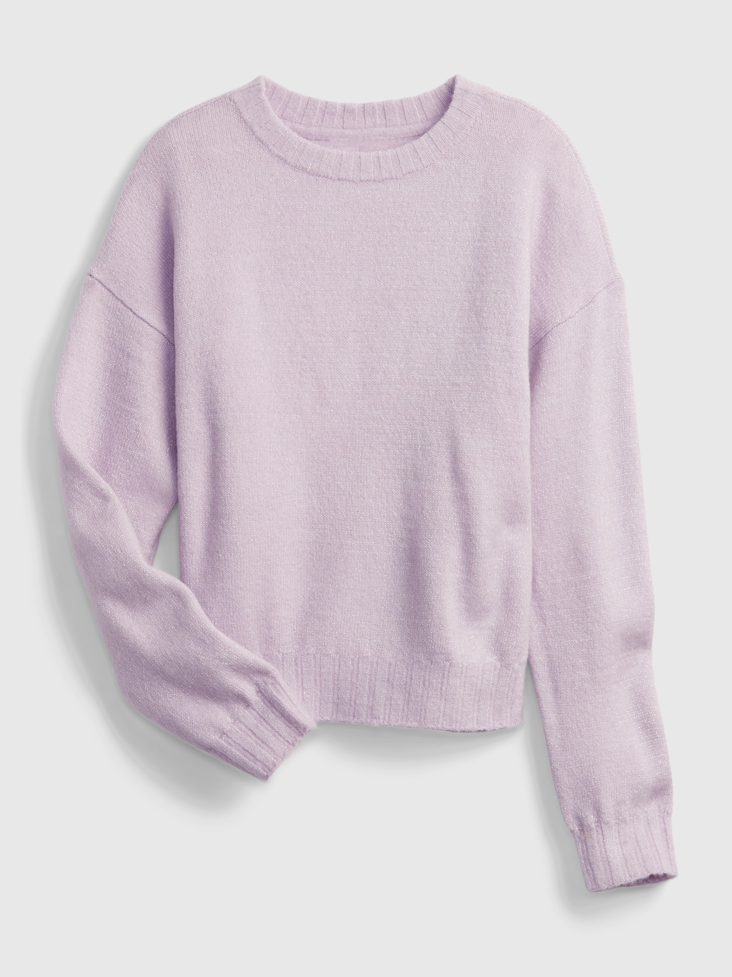 Gap Kids Crewneck Sweater purple. 1