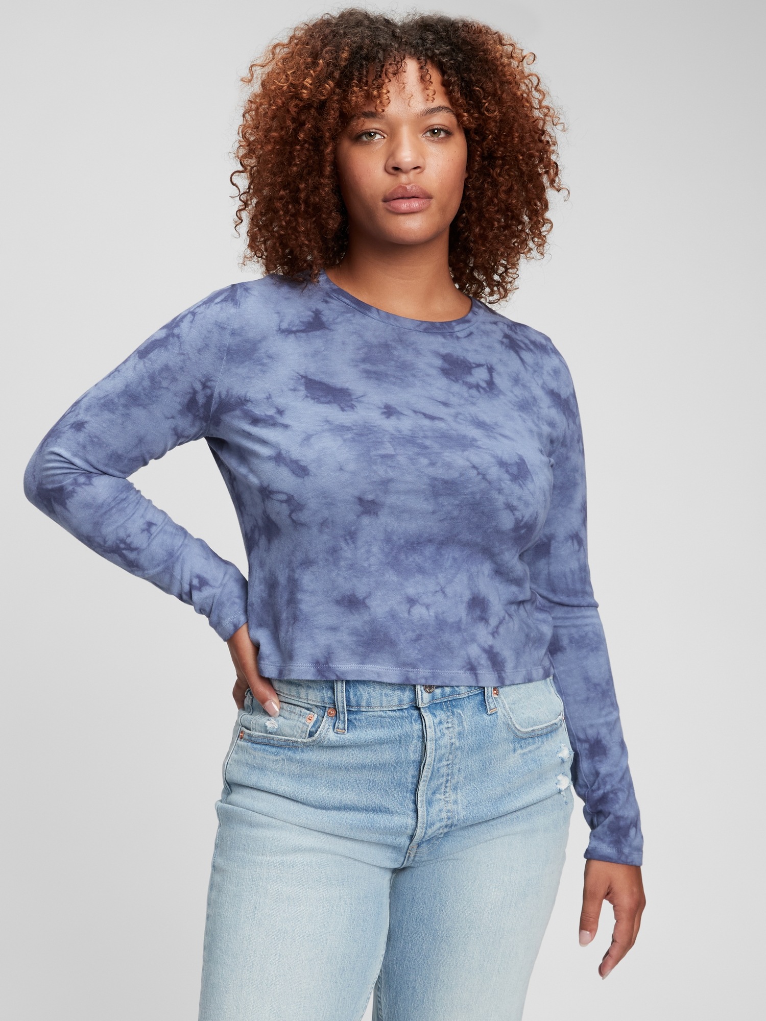 Tie-Dye Shrunken T-Shirt