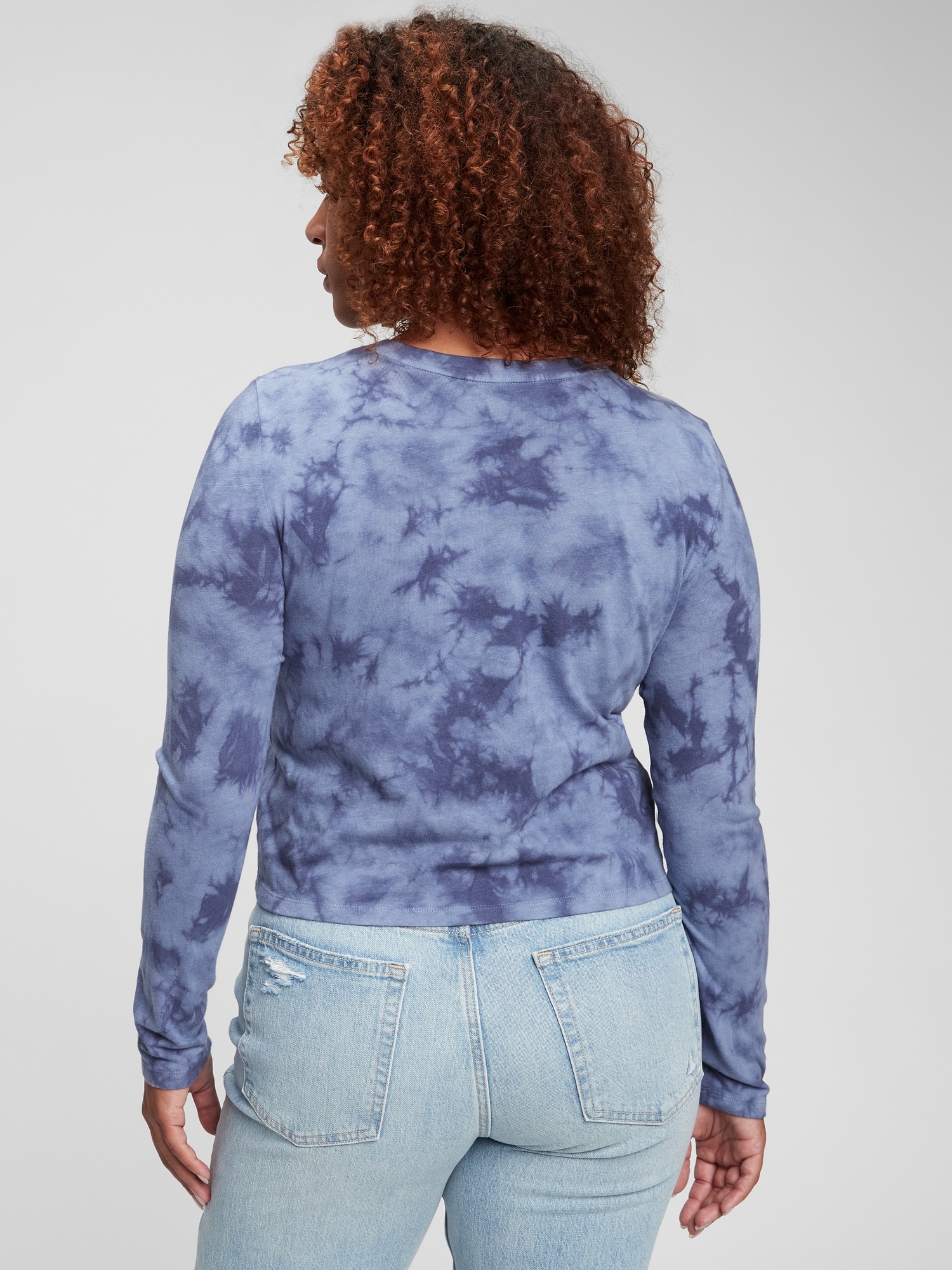 Tie-Dye Shrunken T-Shirt