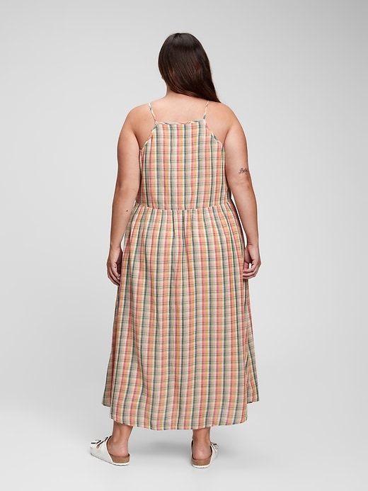 Image number 6 showing, Halter-Neck Midi Dress