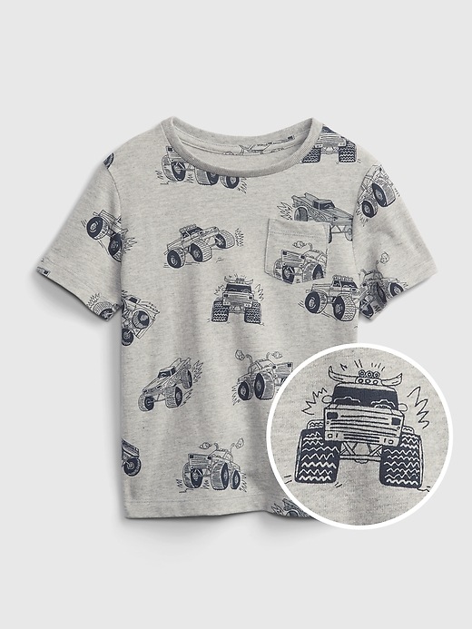 View large product image 1 of 1. Toddler Organic Cotton Mix and Match T-Shirt