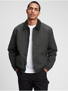 gap black jacket mens