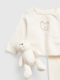 View large product image 3 of 3. Baby Sweater Outfit Set with Brannan Bear