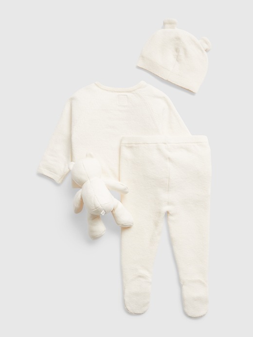 View large product image 2 of 3. Baby Sweater Outfit Set with Brannan Bear