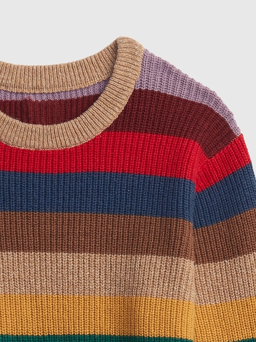 Image number 4 showing, Kids Ribbed-Knit Stripe Sweater