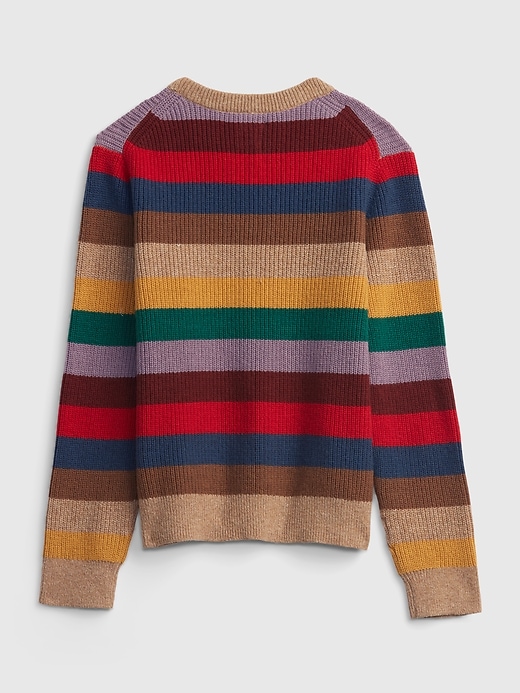 Image number 3 showing, Kids Ribbed-Knit Stripe Sweater
