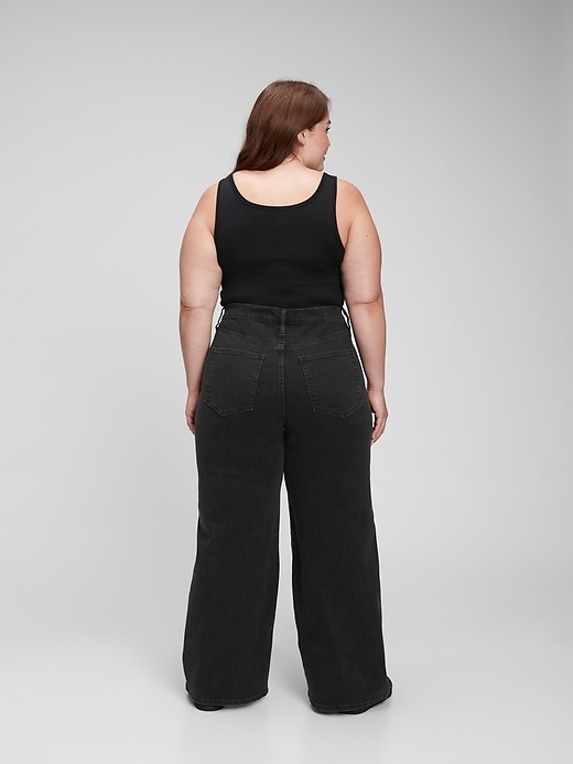 Image number 7 showing, Sky High Wide-Leg Jeans With Washwell&#153
