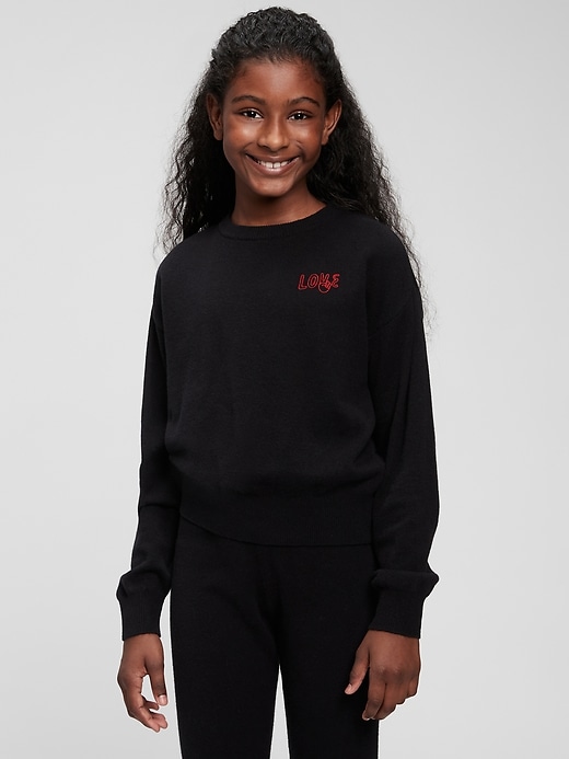 Image number 2 showing, Kids Embroidered Sweater