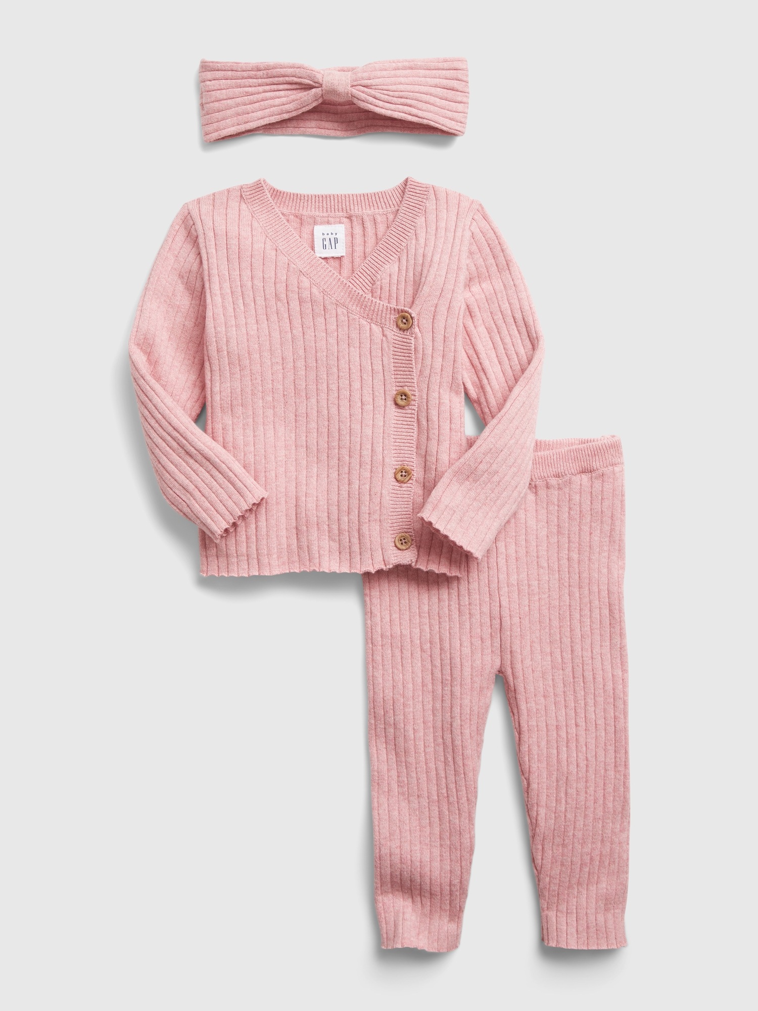 Baby Ribbed Sweater Outfit Set Gap