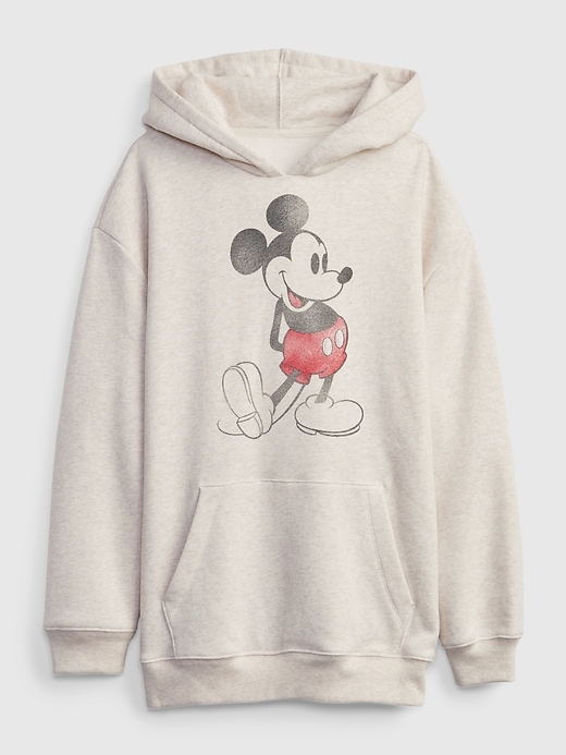 View large product image 2 of 4. Teen &#124 Disney Mickey Mouse Oversized Graphic Hoodie