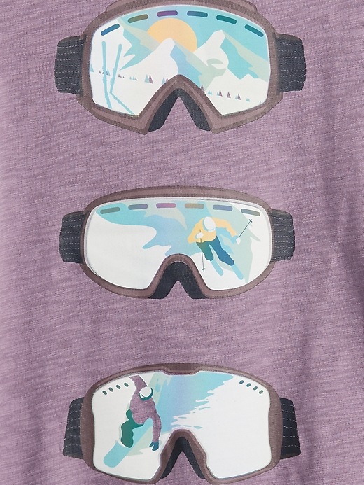 Image number 3 showing, Kids Long Sleeve Flash Graphic T-Shirt